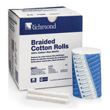 Richmond Dental Company Cotton Roll Braided Medium Non Sterile 0.375 in 4 in 250/Bx, 4 BX/CA - 201226