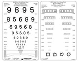 NECO NEAR VISUAL ACUITY CARD