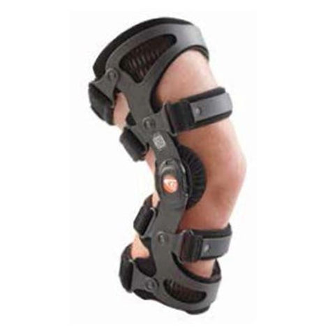 Breg, Inc. Brace Osteoarthritis Fusion OA Plus Prefabricated Knee Black Size Medium Left Each - 13030