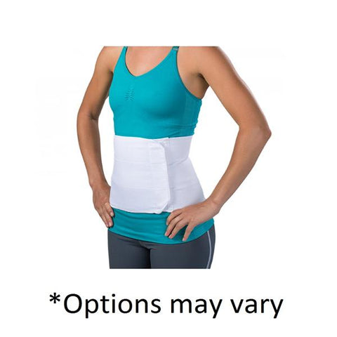 DJO, Inc Binder Compression Adult Abdominal Elastic White Size 12" Small Each - 79-89323