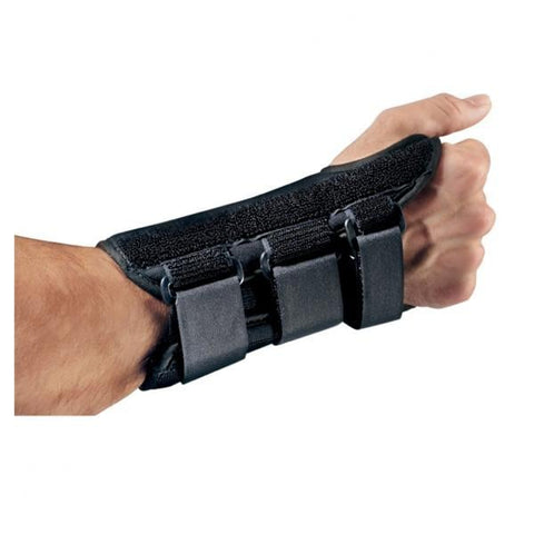 DJO, Inc Brace ComfortFORM Adult Wrist Foam Laminate Black Size 8.5" Large Right Each - 79-87287