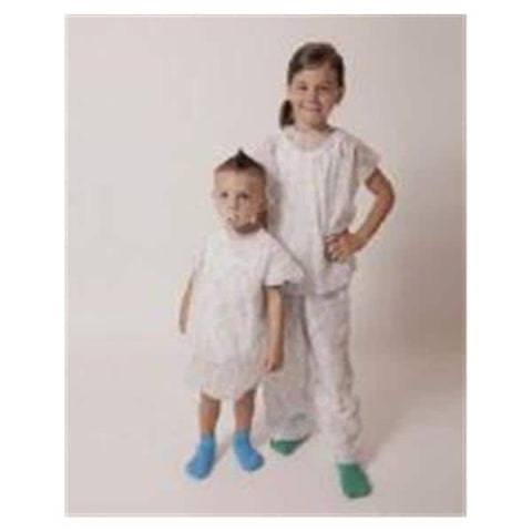 Techstyles Gown Patient White Child 25/Bg, 4 BG/CA - 45790-012W