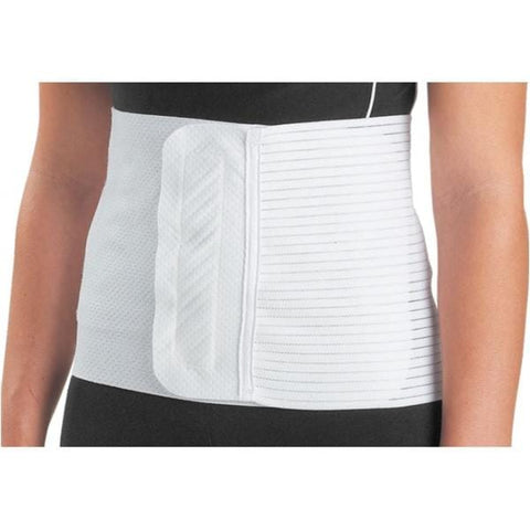 DJO, Inc Binder Compression Adult Abdominal Elastic Three Panel Size 9" Small/Medium Each - 79-89364