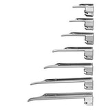 SunMed Blade Fiber Optic Laryngoscope Greenline Medium Adult Miller #3 Each - 5-5233-03