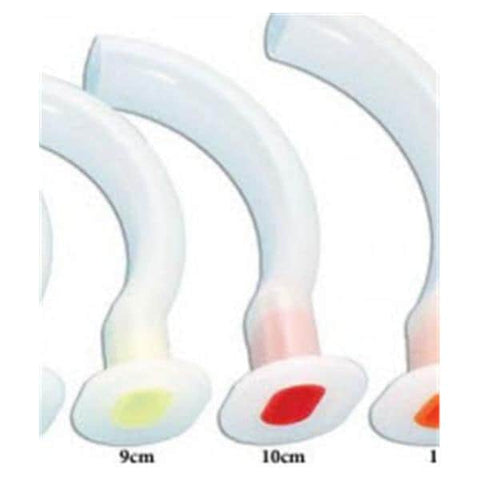 SunMed Airway Oropharyngeal Guedel Sunsoft Large Adult 100mm 10cm Red 10/Pk - 1-1504-99
