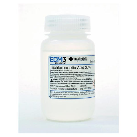 EDML, LLC Trichloroacetic Acid 30% 4oz Each - 400561