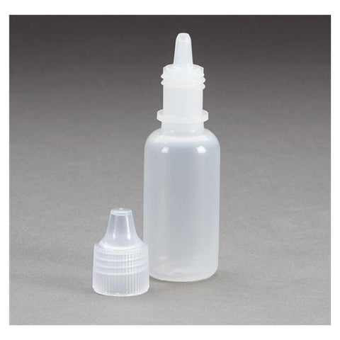 Health Care Logistics Bottle Dropper Plastic 15mL Transparent 12/Pk - 7784