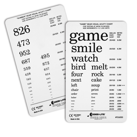 "GAME & NUMBER" POCKET CARD