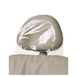 Pinnacle/TotalCare Cover Headrest 14 in x 9.5 in Clear Plastic 250/Bx, 12 BX/CA - 3514