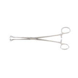 Miltex Forcep Tissue Babcock 8-1/4" 10mm Wide Loop Jaw Smooth Straight SS Each - Integra Miltex - 16-46