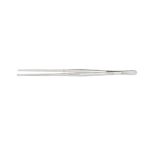Miltex Forcep Tissue Kelly 9-3/4" Straight 2x3 Teeth Stainless Steel Eachch - Integra Miltex - 6-202