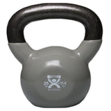 Fabrication Enterprises Kettlebell Weight CanDo 25lb Silver Each - 35339