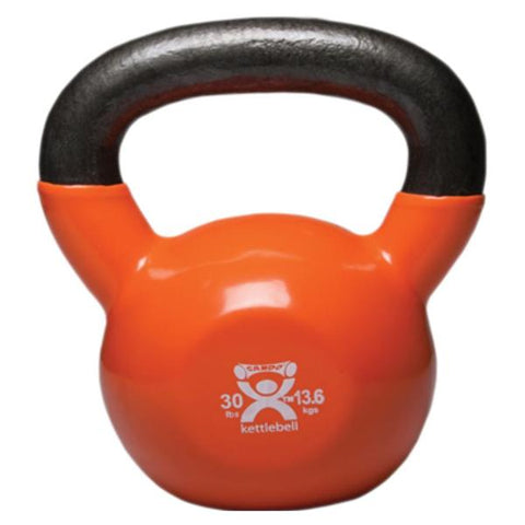 Fabrication Enterprises Kettlebell Weight CanDo 30lb Gold Each - 35704