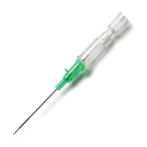 B. Braun Medical Inc. Catheter IV Introcan Safety Safety Straight 18gx1-1/4" w/o Wings Green 50/Bx - 4252560-02