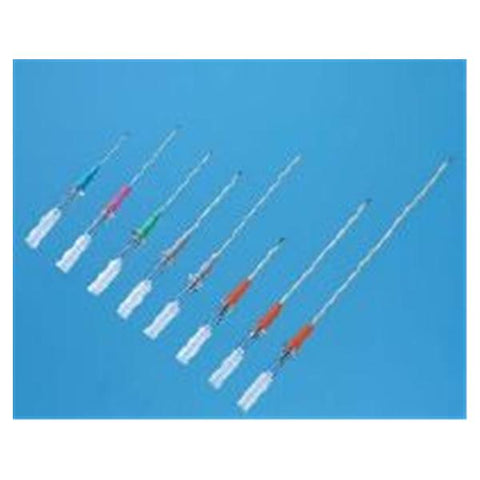 Becton Catheter Peripheral Venous Angiocath IV Shielded Orange 14gx5-1/4" 10/Bx, 5 BX/CA - Dickinson - 382269