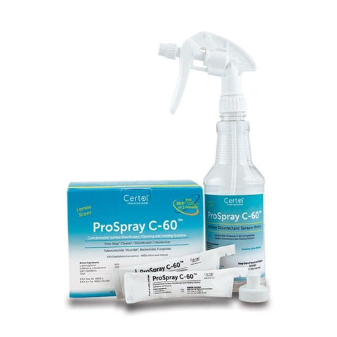 Certol International Disinfectant Solution ProSpray C-60 Intro Kit Each - PSC60/INT-1
