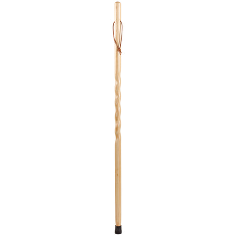 Brazos Walking Sticks™ Twisted Trail Blazer Walking Stick - 55"- Brown - 602-3000-1336