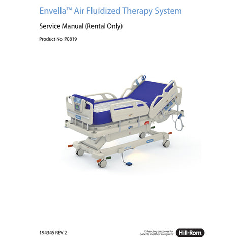 Hillrom Service Manual, Envella Air Fluidized Thera - 194345