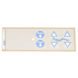 Hillrom Label, Bed Control, LH - 6343104
