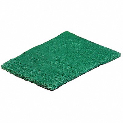 9 x 6 Nylon Scrubber Sponge Green 15PK