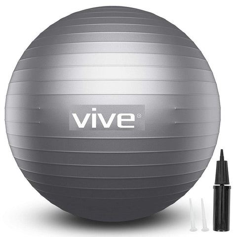 EXERCISE BALL, ANTI-BURST, 27"-30", HAND PUMP