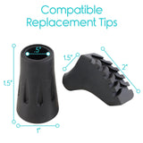 Trekking Pole Replacement Tips -  MOB1020BLK