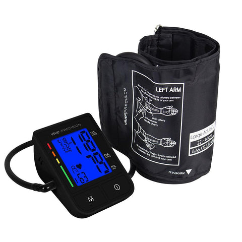 COMPACT BP MONITOR, SMART APP, PORTABLE WITH ADJUSTABLE CUFF - DMD1061BLK