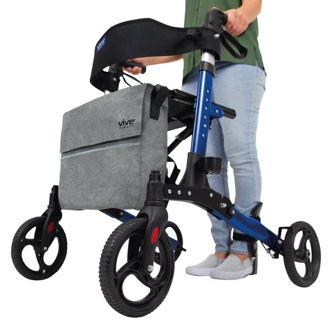 *Gently Used* Foldable Rollator Series T - MOB1044BLUOB