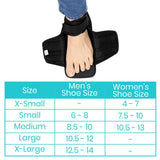 OFFLOADING POST OP SHOE, ANGLED RIGID SOLE, WIDE TOE, M:10.5-12
