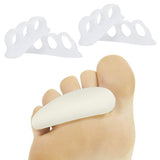 HAMMER TOE SPLINT, 3 LOOP SILICONE, WASHABLE, 2 PAIRS - INS1044WHT