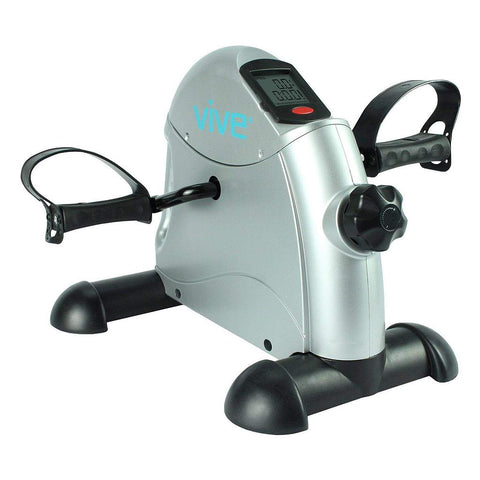 PEDAL EXERCISER, LCD , 12.5" H 4" PEDALS, CHAIR STRAP, APP - RHB1001SLV
