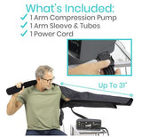 ARM COMPRESSION PUMP, 2 VARIABLE MODES, REVERSIBLE - RHB2033BLK