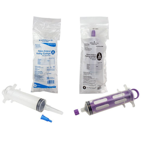 Dynarex Enteral Feeding Piston Syringes case of 30