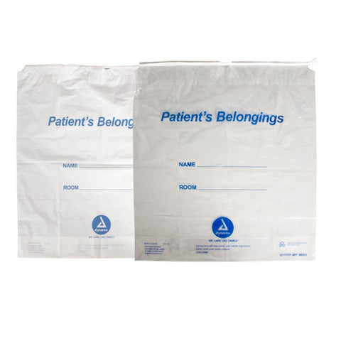 Dynarex Patient Belonging Bags 18'' * 20'' case of 250